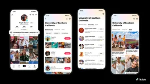 „TikTok“ prideda „Campus Hub“ funkciją JAV kolegijos studentams